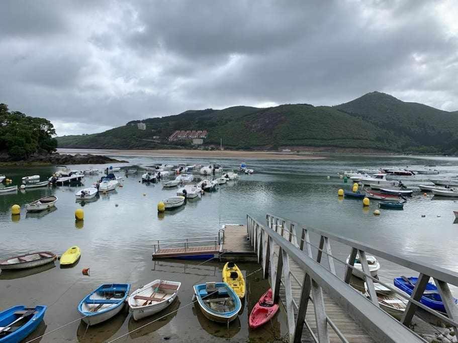 Ferienwohnung Arostegi Etxea Bonito Piso Junto Al Puerto Bermeo Exterior foto