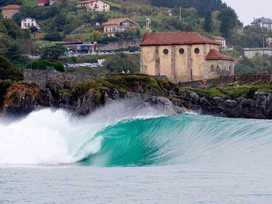 Ferienwohnung Arostegi Etxea Bonito Piso Junto Al Puerto Bermeo Exterior foto
