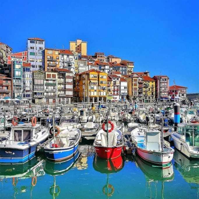 Ferienwohnung Arostegi Etxea Bonito Piso Junto Al Puerto Bermeo Exterior foto