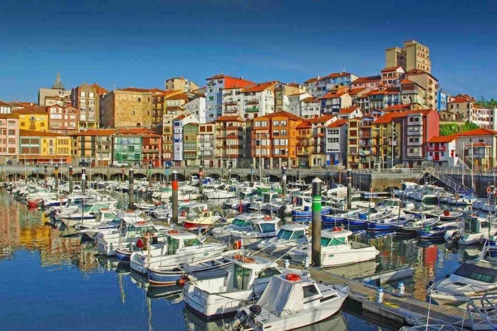 Ferienwohnung Arostegi Etxea Bonito Piso Junto Al Puerto Bermeo Exterior foto
